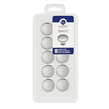 Hickory Hardware Knob 1-1/8 Inch, 10PK VP14255-26